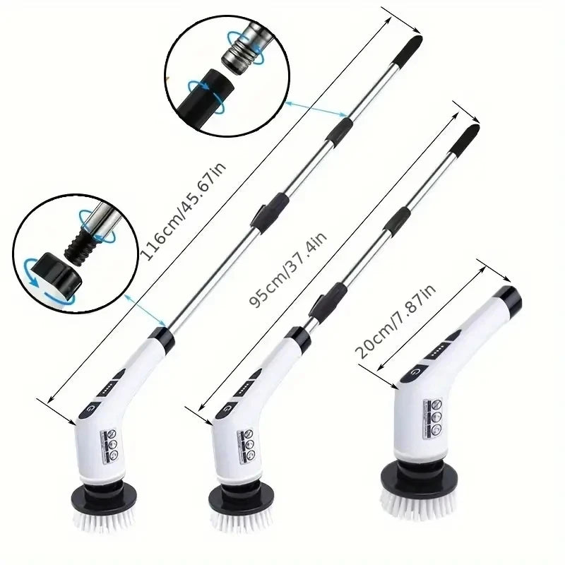 Wireless Electric Cleaning Scrubber