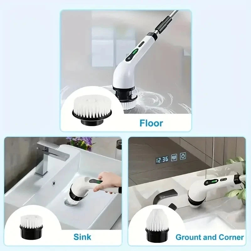 Wireless Electric Cleaning Scrubber