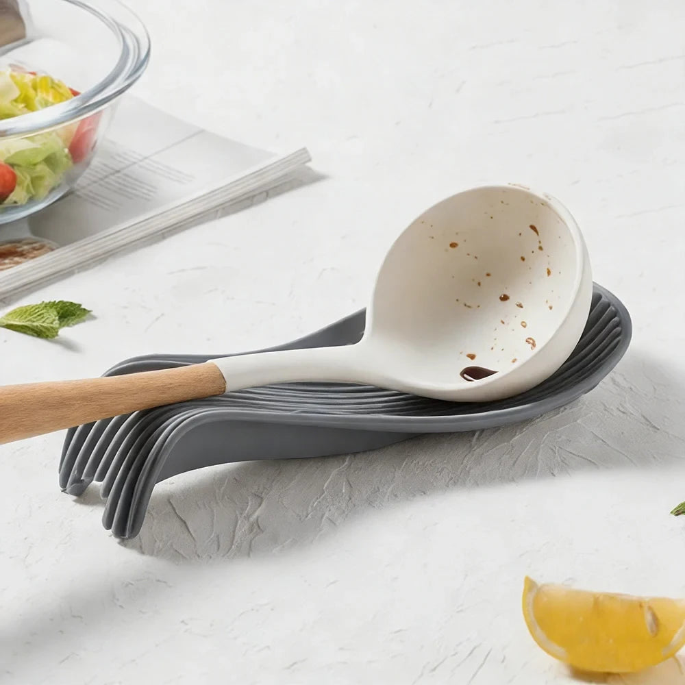 Silicone Heat Resistant Spoon Rest
