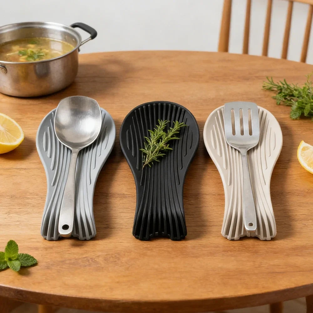 Silicone Heat Resistant Spoon Rest