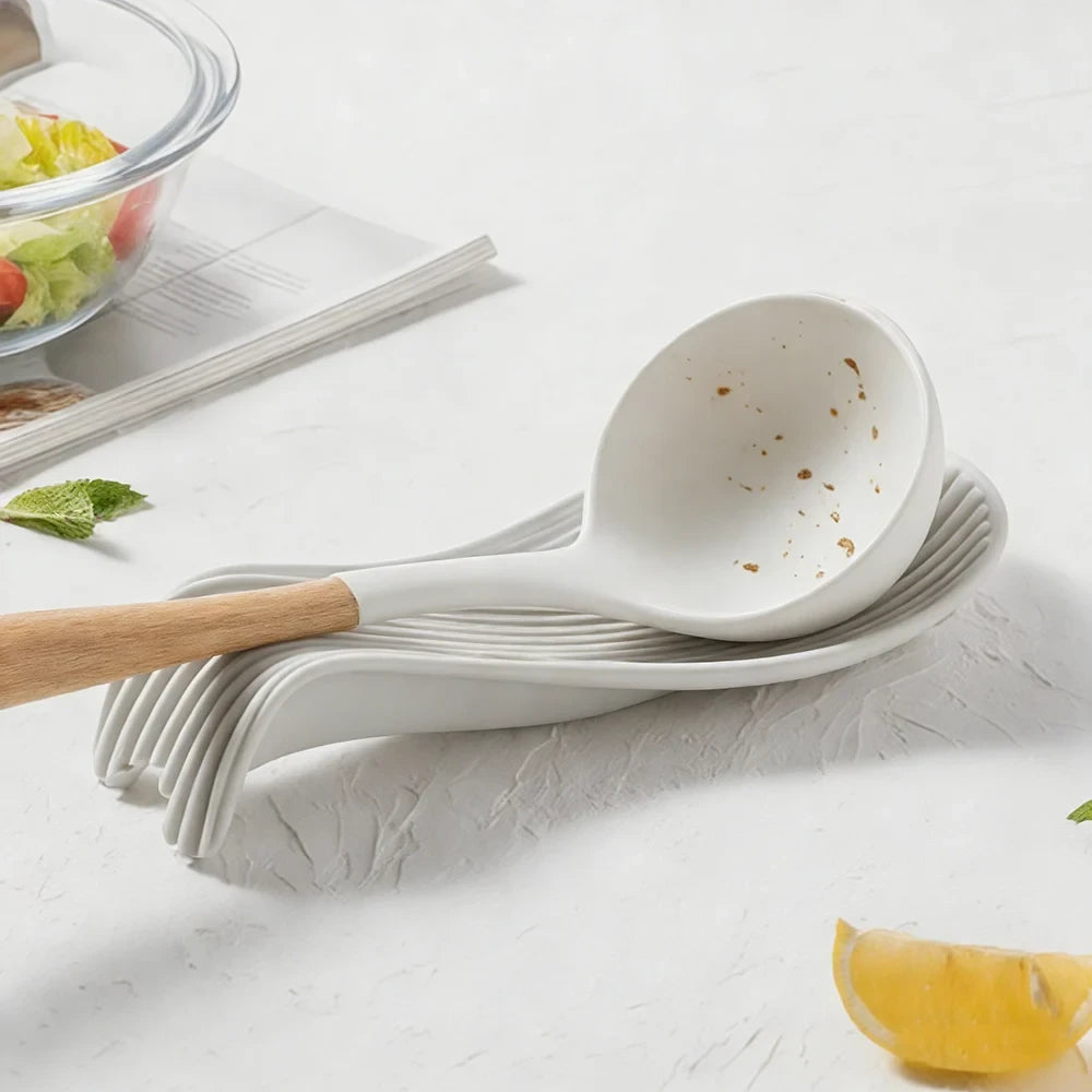 Silicone Heat Resistant Spoon Rest