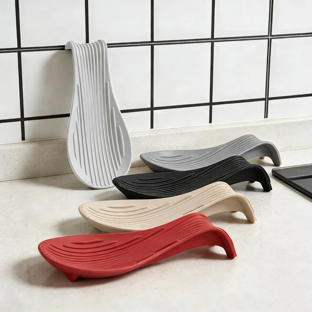 Silicone Heat Resistant Spoon Rest