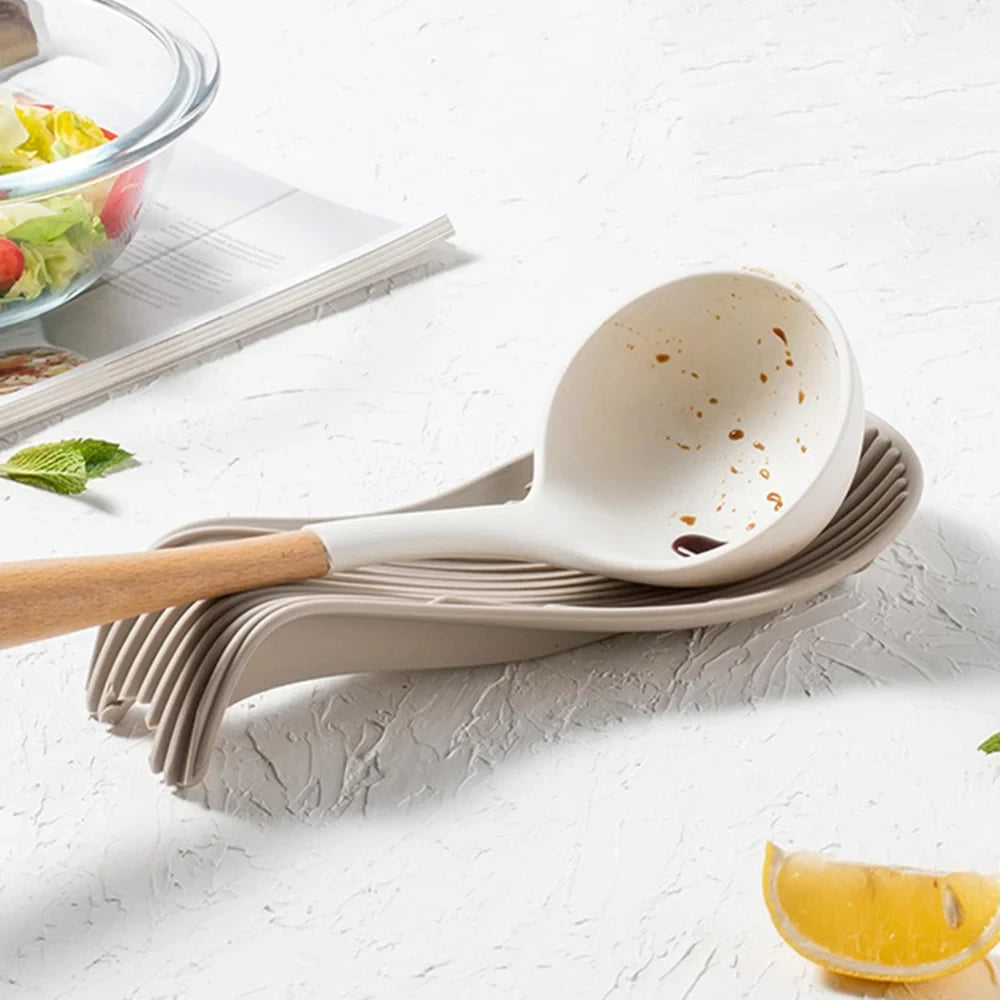 Silicone Heat Resistant Spoon Rest
