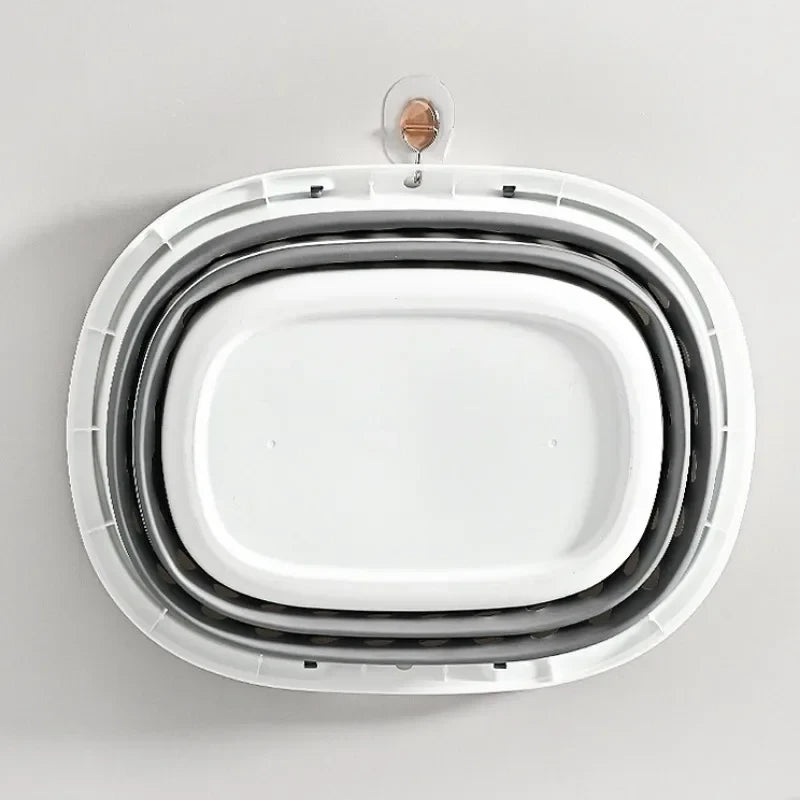 Collapsible Space-Saving Laundry Basket