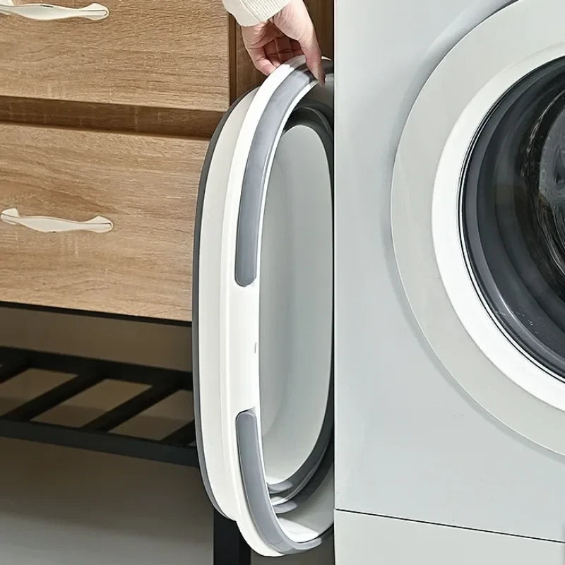 Collapsible Space-Saving Laundry Basket